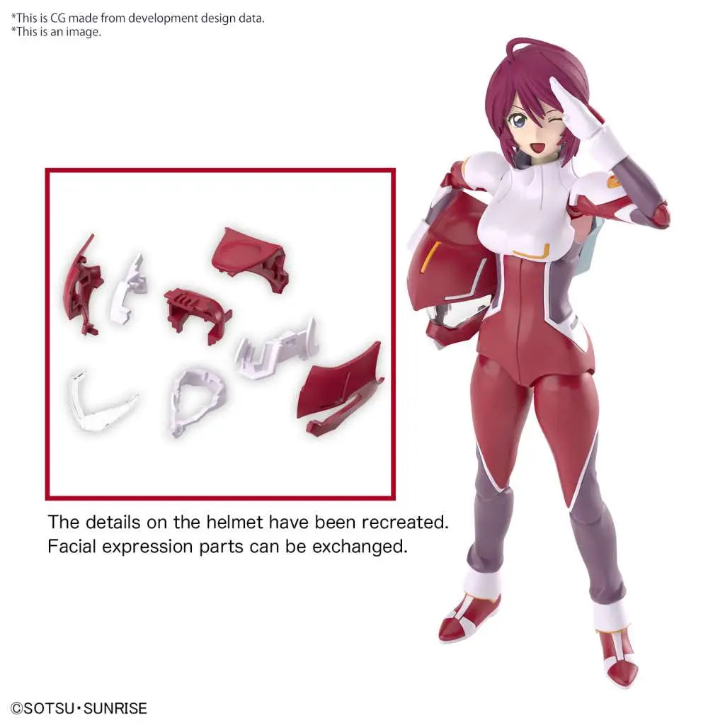 BANDAI RISE LUNAMARIA HAWKE MODEL KIT 13 cm