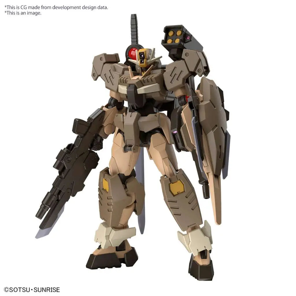 BANDAI - GUNDAM HG 00 COMMAND QANT DESERT TYPE 1/144 MODEL KIT 13 cm