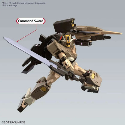 BANDAI - GUNDAM HG 00 COMMAND QANT DESERT TYPE 1/144 MODEL KIT 13 cm