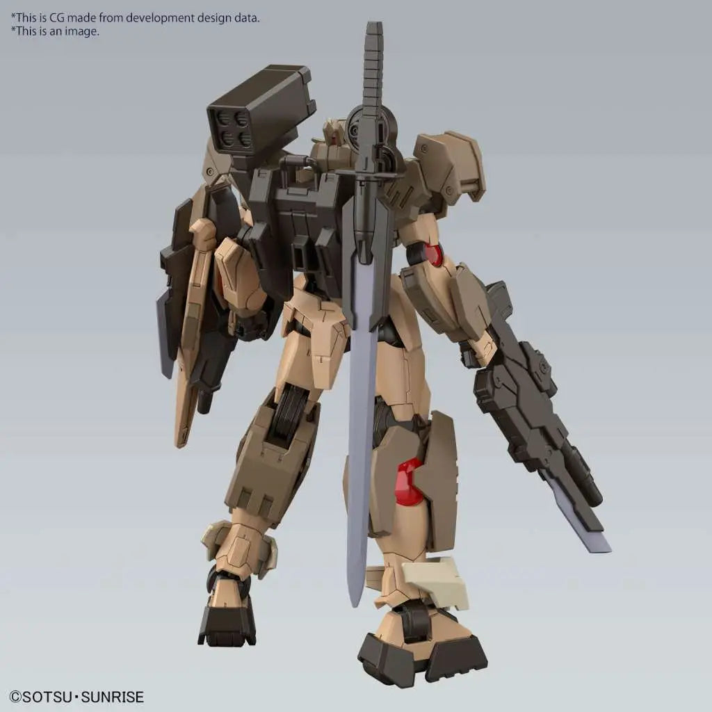 BANDAI - GUNDAM HG 00 COMMAND QANT DESERT TYPE 1/144 MODEL KIT 13 cm