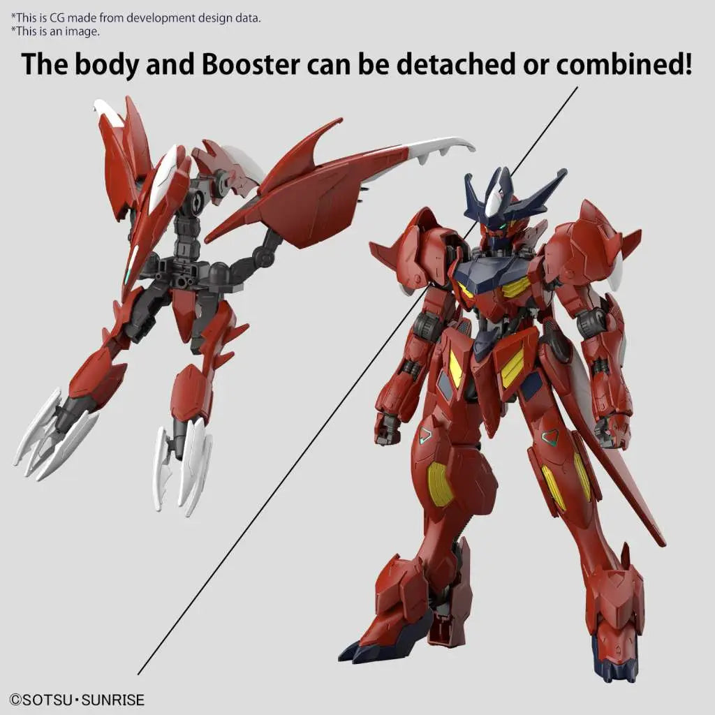 BANDAI - GUNDAM HG AMAZING BARBATOS LUPUS 1/144 MODEL KIT 13 cm