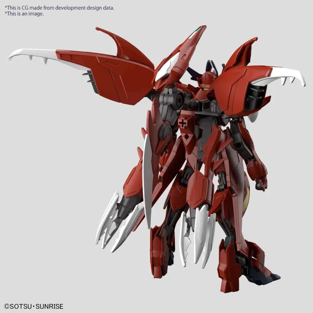BANDAI - GUNDAM HG AMAZING BARBATOS LUPUS 1/144 MODEL KIT 13 cm