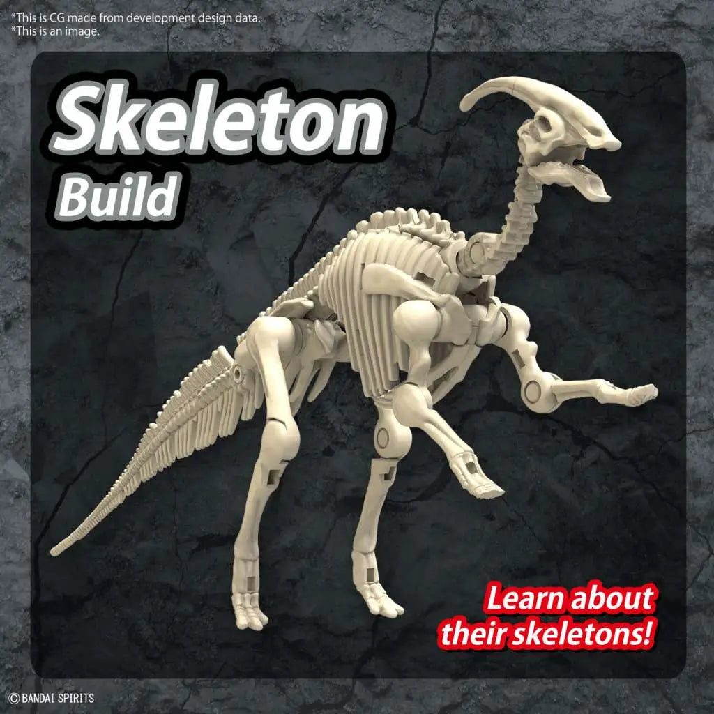 BANDAI PLANNOSAURUS PARASAUROLOPHUS MODEL KIT 10 cm