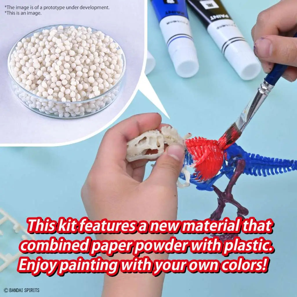 BANDAI PLANNOSAURUS TYRANNOSAUROUS PAINTING VER MODEL KIT 10 cm