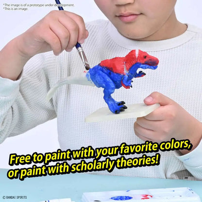BANDAI PLANNOSAURUS TYRANNOSAUROUS PAINTING VER MODEL KIT 10 cm