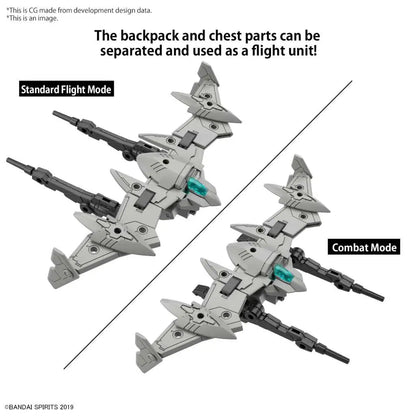 BANDAI 30MM BEXM-21 VERDENOVA NAVY 1/144 MODEL KIT 12 cm