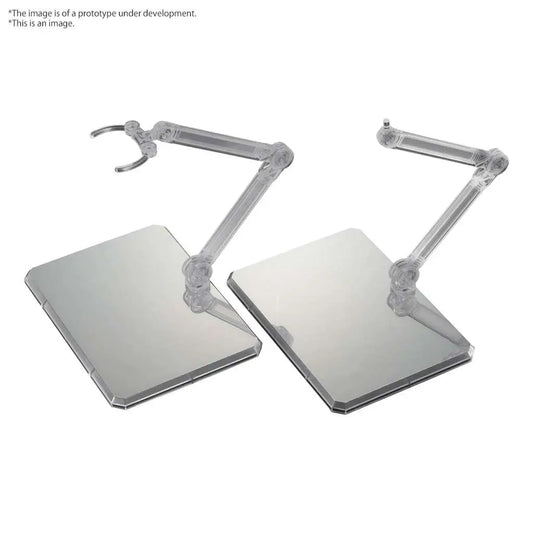 BANDAI ACTION BASE 7 CLEAR MIRROR STICKERS SET MODEL KIT