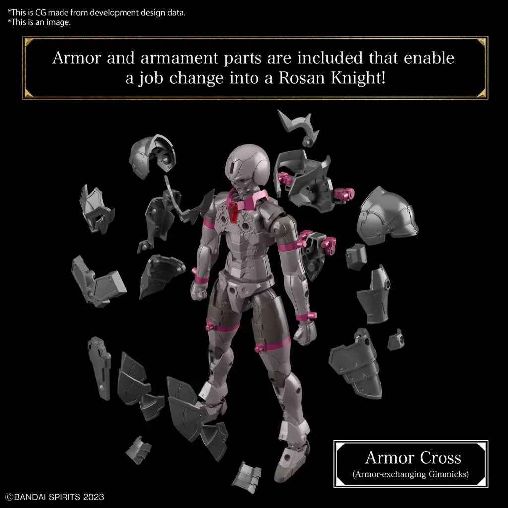 BANDAI 30MF ROSAN KNIGHT MODEL KIT 12 cm