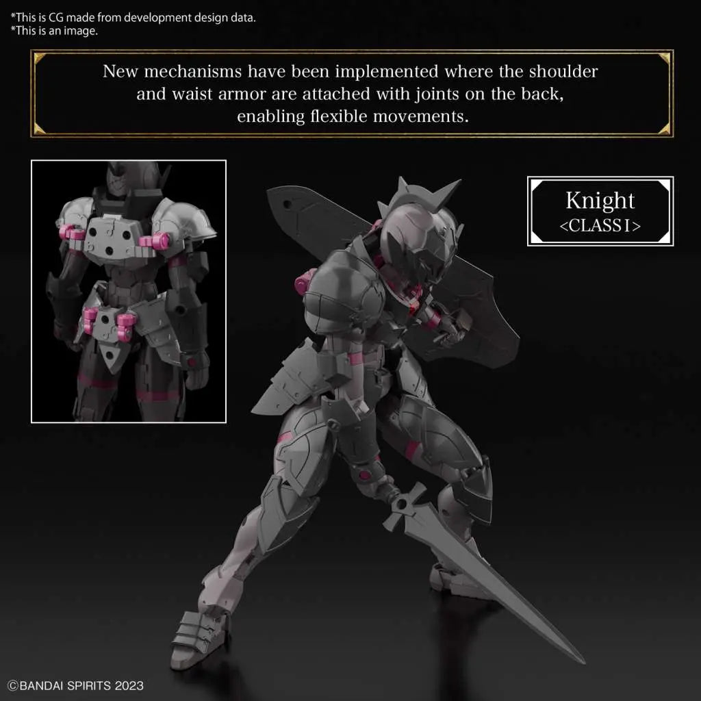 BANDAI 30MF ROSAN KNIGHT MODEL KIT 12 cm
