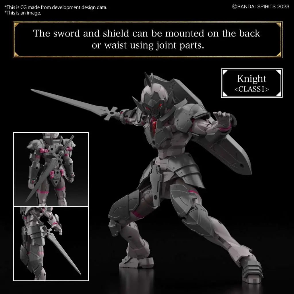 BANDAI 30MF ROSAN KNIGHT MODEL KIT 12 cm