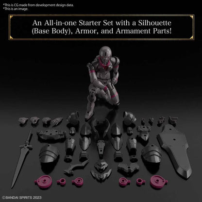 BANDAI 30MF ROSAN KNIGHT MODEL KIT 12 cm