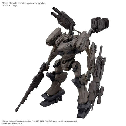 BANDAI 30MM ARMORED CORE VI RAD CC-2000 ORBITER NIGHTFALL MODEL KIT 15 cm