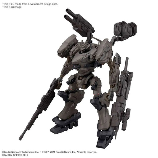 BANDAI 30MM ARMORED CORE VI RAD CC-2000 ORBITER NIGHTFALL MODEL KIT 15 cm