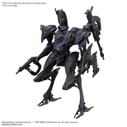 BANDAI 30MM ARMORED CORE VI SCHNEIDER NACHTREIHER/40E STEEL HAZE MODEL KIT 15 cm