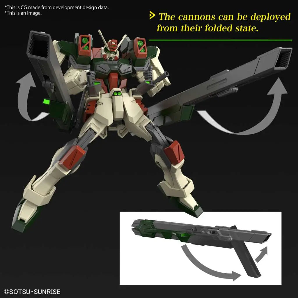 BANDAI - GUNDAM HG LIGHTNING BUSTER 1/144 MODEL KIT 13 cm