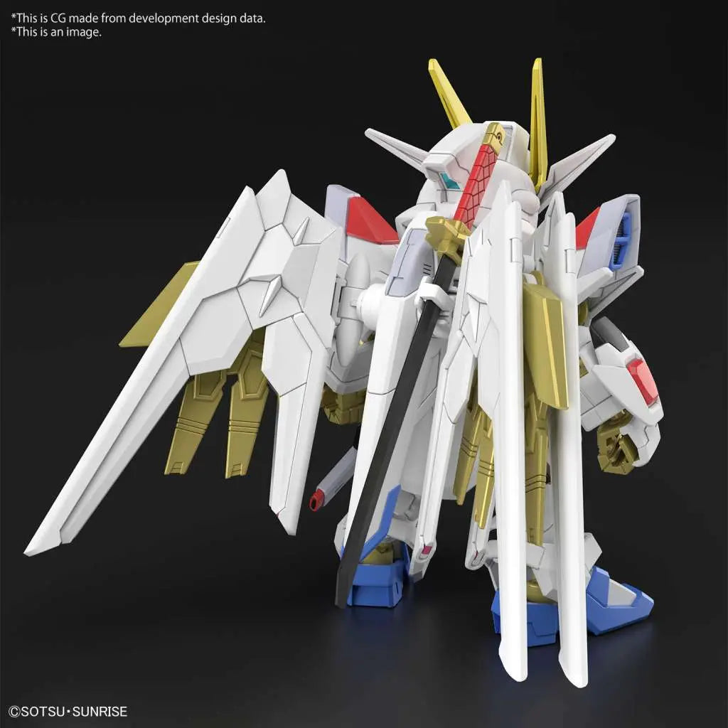 BANDAI - GUNDAM SD CROSS SILHOUETTE MIGHTY STRIKE FREEDOM MODEL KIT 9 cm