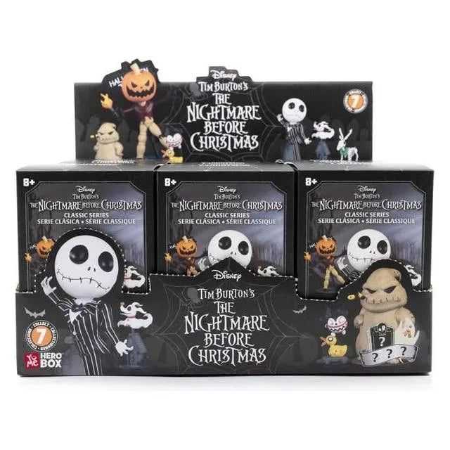 THE NIGHTMARE BEFORE CHRISTMAS HERO BOX CLASSIC SERIES MINI FIGURE BLIND BOX (6)