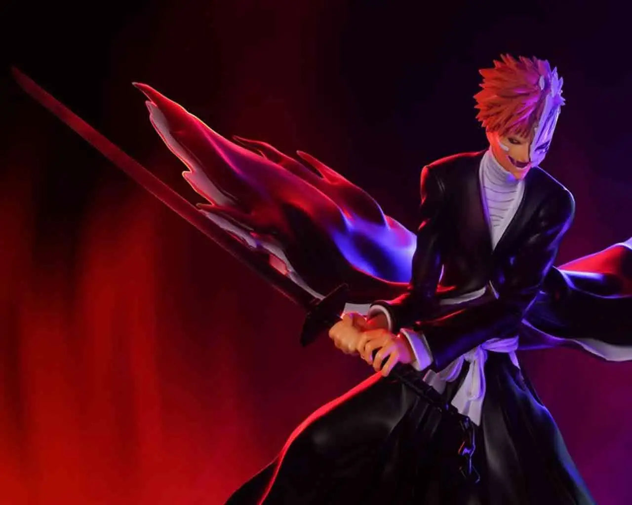 ABYSTYLE STUDIO BLEACH ICHIGO KUROSAKI SUPER COLLECTION PVC 1/10 STATUA 20 cm