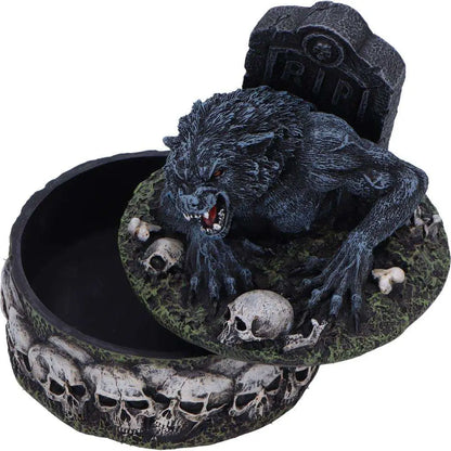 TREASURES OF THE LYCAN DARK WEREWOLF FIGURINE
