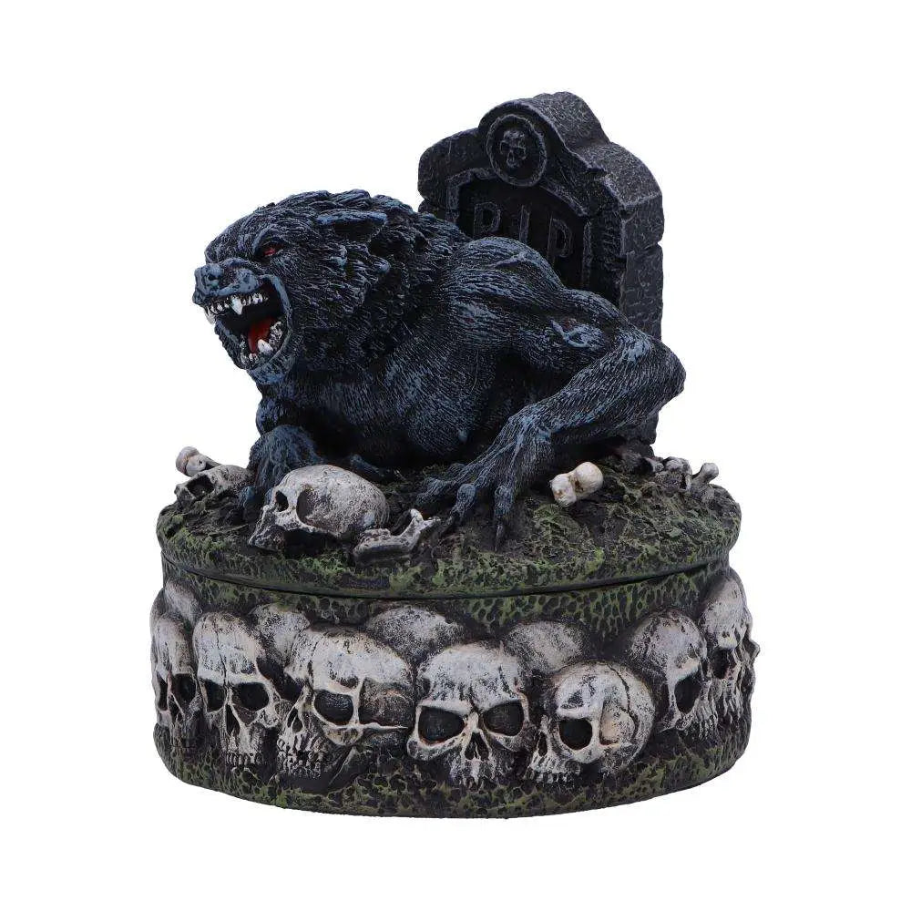 TREASURES OF THE LYCAN DARK WEREWOLF FIGURINE