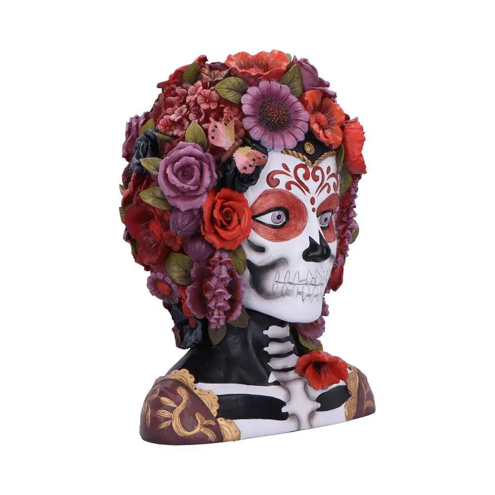 NEMESIS NOW CALAVERA CATRINA DAY DEAD BUST BUSTO 32 cm