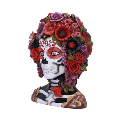 NEMESIS NOW CALAVERA CATRINA DAY DEAD BUST BUSTO 32 cm