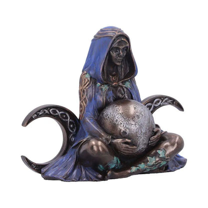TRIPLE MOON GODDESS ART FIGURINE MINI