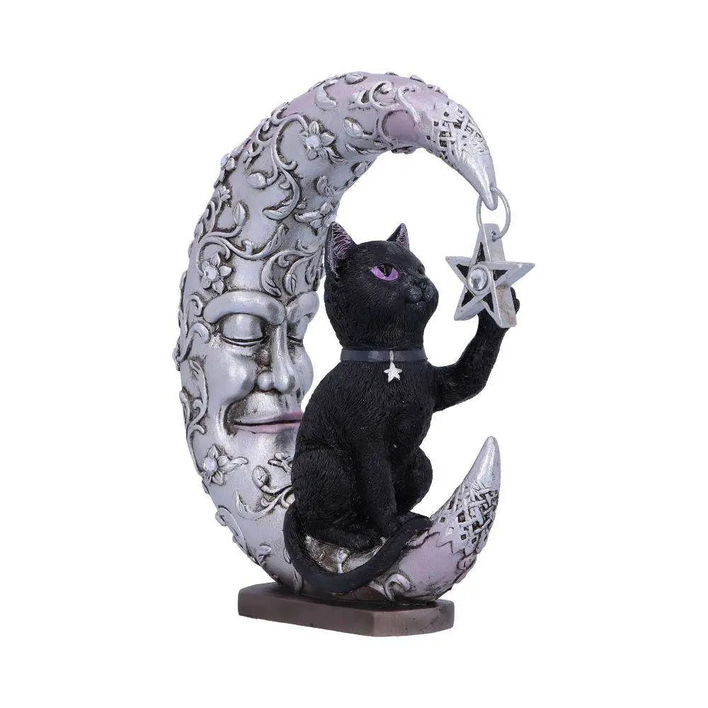 LUNA COMPANION MOON AND CAT ORNAMENT