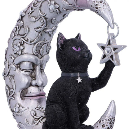 LUNA COMPANION MOON AND CAT ORNAMENT