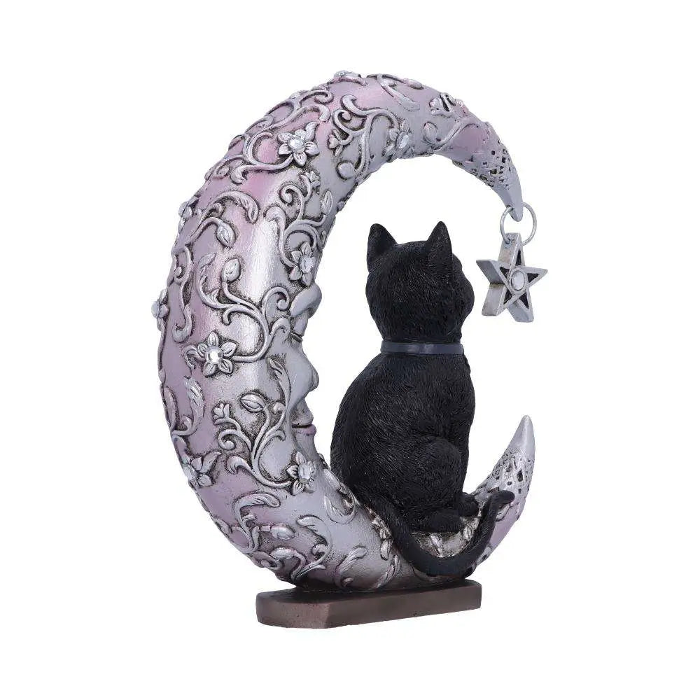 LUNA COMPANION MOON AND CAT ORNAMENT