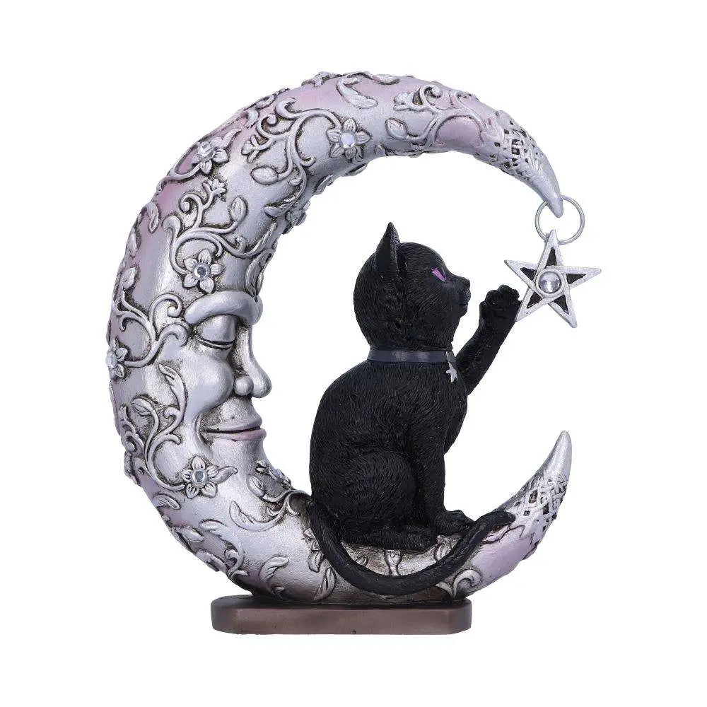 LUNA COMPANION MOON AND CAT ORNAMENT