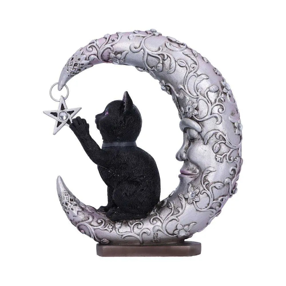 LUNA COMPANION MOON AND CAT ORNAMENT