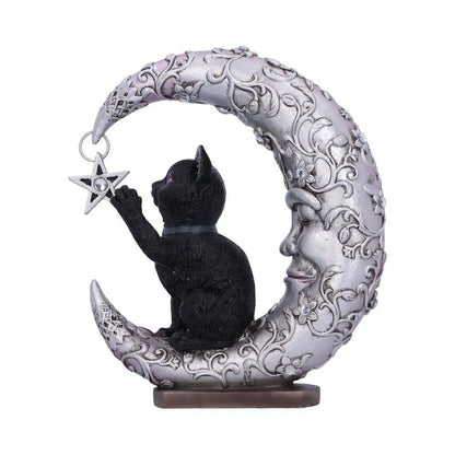 LUNA COMPANION MOON AND CAT ORNAMENT
