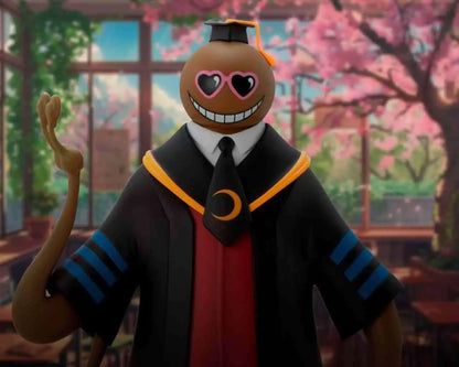 ABYSTYLE STUDIO ASSASSINATION CLASSROOM KORO SENSEI BROWN SUPER COLLECTION PVC 1/10 STATUA 20 cm