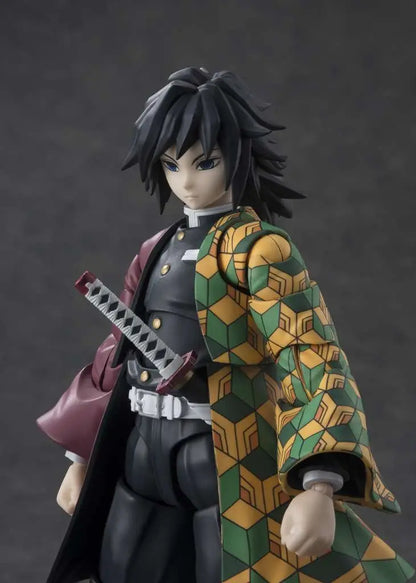 BANDAI GIYU & TOMIOKA - DEMON SLAYER SHF ACTION FIGURE 15 cm