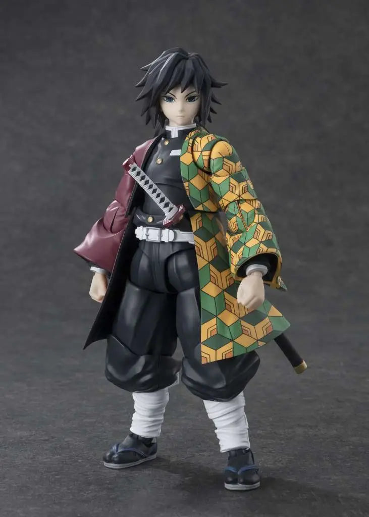 BANDAI GIYU & TOMIOKA - DEMON SLAYER SHF ACTION FIGURE 15 cm