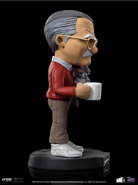 IRON STUDIOS STAN LEE GRUMPY CAT MINICO STATUA 14 cm
