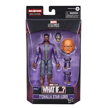 HASBRO - MARVEL LEGENDS TCHALLA STAR LORD AF ACTION FIGURE