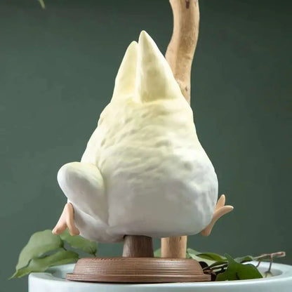 STUDIO GHIBLI MY NEIGHBOR TOTORO LITTLE WHITE TOTORO STATUA 12 cm