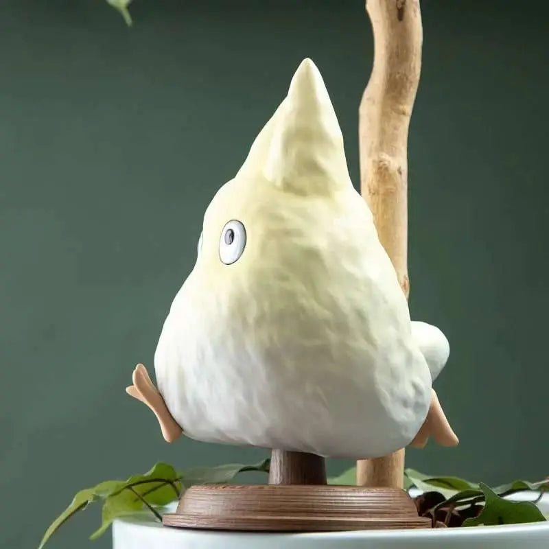 STUDIO GHIBLI MY NEIGHBOR TOTORO LITTLE WHITE TOTORO STATUA 12 cm
