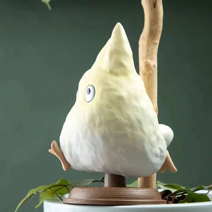 STUDIO GHIBLI MY NEIGHBOR TOTORO LITTLE WHITE TOTORO STATUA 12 cm