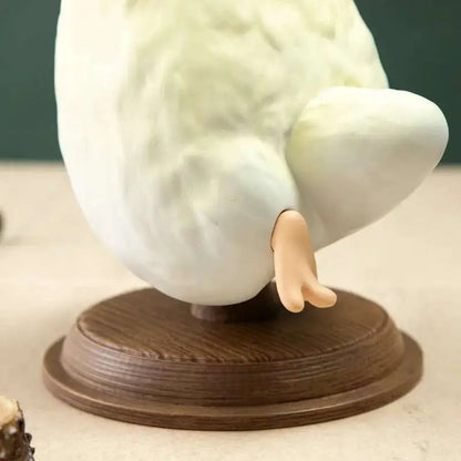 STUDIO GHIBLI MY NEIGHBOR TOTORO LITTLE WHITE TOTORO STATUA 12 cm