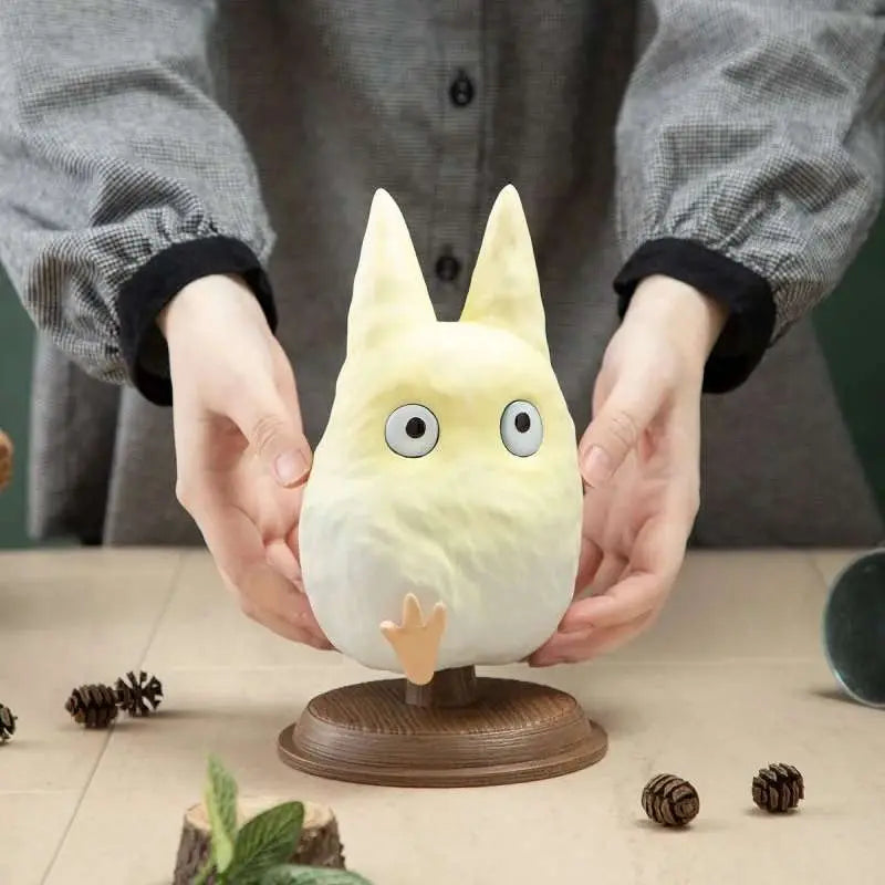 STUDIO GHIBLI MY NEIGHBOR TOTORO LITTLE WHITE TOTORO STATUA 12 cm