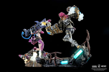 PURE ARTS LEAGUE LEGENDS JINX +VI BUNDLE STATUA 25 cm