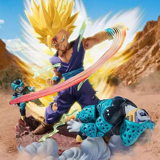 BANDAI SON GOHAN DRAGON BALL Z FIGUARTS ZERO EXTRA BATTLE SUPER SAIYAN 2 ANGER EXPLODING STATUA 20 CM