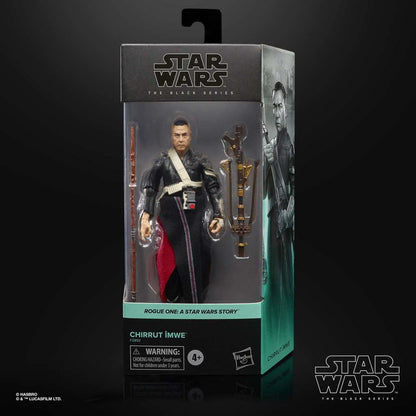 STAR WARS ROGUE ONE BLACK SERIES ACTION FIGURA 2021 CHIRRUT IMWE 15 CM HASBRO
