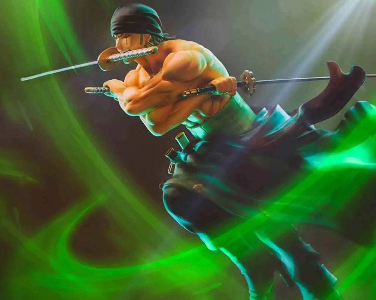 ONE PIECE RORONOA ZORO SUPER FIGURE COLLECTION 1/10 PVC STATUE