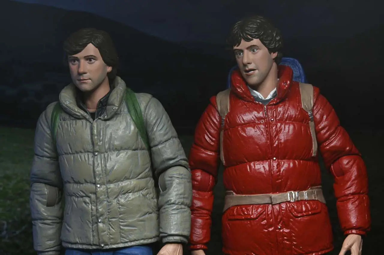 NECA AMERICAN WEREWOLF LONDON JACK&DAVID 2PACK AF ACTION FIGURE 17 cm