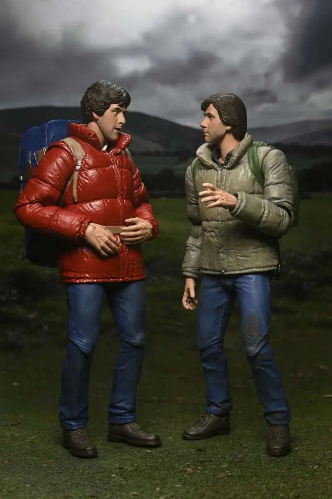 NECA AMERICAN WEREWOLF LONDON JACK&DAVID 2PACK AF ACTION FIGURE 17 cm