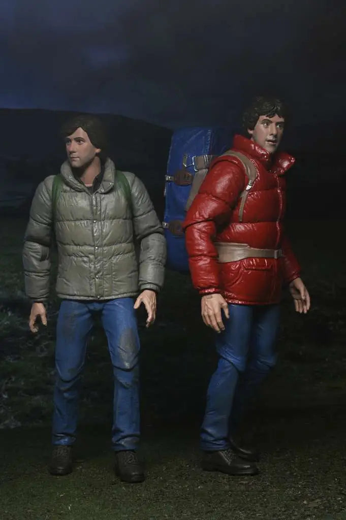NECA AMERICAN WEREWOLF LONDON JACK&DAVID 2PACK AF ACTION FIGURE 17 cm